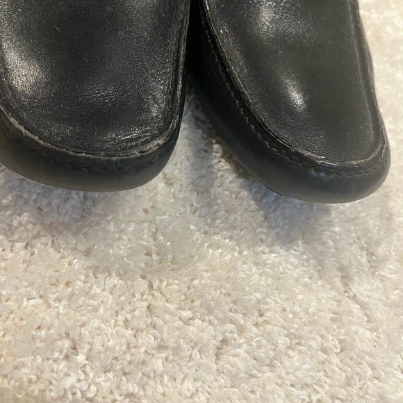 Prada Black Slip On Driving Loafer size10Leather - Picture 3 of 10